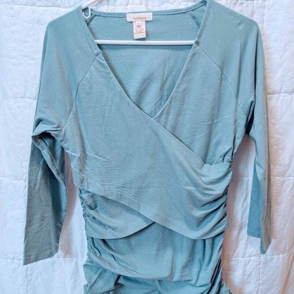 Sundance- 3 Ruched Tops, Med, Perfect condition